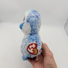 New 2022 Ty Beanie Boos 6  Tony The Blue Penguin Plush Toy Mint With Mint Tags
