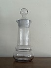 Clear Antique Blown Glass Pedestal Apothecary Pharmacy Jar   Pitcher