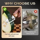 Wooden Multi Functional Vegetable Peeler For Kitchen Veggie Fruit Carrot Orange