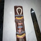 Vintage Gavilan Sa Columbia Incolma Machete No  66  Rooster Etching On Blade