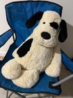 Jellycat Bashful Puppy Dog Jumbo Plush Stuffed Toy Cream Black    really Big    26in