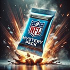     nfl Mega Mystery Box  Three Packs 50 Cards  8 Guaranteed Auto  Patch    Hits