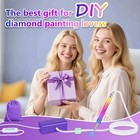 9pcs 5d Diamond Painting Pen Set Electric Vacuum Pen For Diy Art Accessories Kit