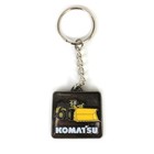 First Gear Komatsu Two-sided Keychain Featuring Dozer   Wheel Loader 90-0626