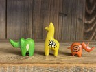 Set 3 Hand-carved Mini Soapstone African Animals 31233