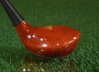 Vintage Macgregor Velocitized Eye-o-matic T85 Persimmon Driver   1 Wood Stiff Rh