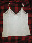 Vintage 60s Italian Lingerie  Lacey White Camisole  Emilio Pucci  Size S