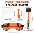 Floor Gap Fixer Tool For Floating Floors  Dual Suction Cup Flooring Repair   