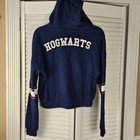 Nwt Harry Potter Girls Navy Hogwarts Hoodie Xl 18