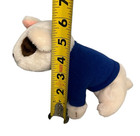 Vtg Applause 80s Spuds Mackenzie Dog Plush Stuffed Animal 6  Bud Light Mascot