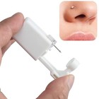 Nose Piercing Kit - 3 Pack Self Piercing Gun  Disposable Safety Kit With Nose   
