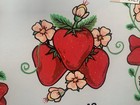 Vtg 1980 Strawberries   Strawberry Blossom Hand Painted Look Decorcal Decals