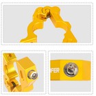 Gold Anti-theft Grip Throttle Security Handlebar Lock With 2 Key For Scooter Atv