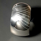 Vtg Michael Perry Mp Navajo Native American Sterling Silver 925 Bracelet 55g
