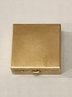 Vintage Brass Pill Box Trinket Customizable Ring Bearer Box Collectible  