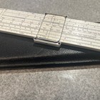Keuffel   Esser K e 4181-3 Jetlog  Slide Rule With Leather Case Vintage