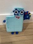 Numberblocks Four   Five Plush Lot Blue Light Up Five Green Four Educational Toy