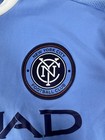 New York City Fc Jersey Mens Large Blue Adidas Mls Soccer Football Climacool