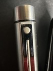 Vintage Sheaffer Targa Fountain Pen Stainless Steel Chrome White Dot