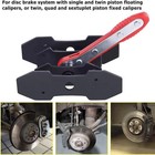 Portable Car Ratchet Brake Piston Wrench Spreader Caliper Pad Install Tool Press