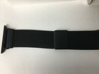 Platinum Magnetic Stainless Steel Mesh Band For Apple Watch 41mm 40mm 38mm Black