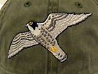 Peregrine Falcon Embroidered Cotton Cap New 