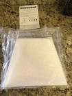 White Lamp Shades Set Of 2  8  x8  top  13  x13  bottom 10   Height  Square