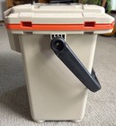 Pelican 20q-2-tanorg 20qt Elite Cooler Tan Orange 19lbs Ice 15 Cans New