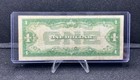 1928a Us  1 Silver Certificate Note- Funny Back Z280