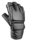 Mma Authentic Leather Grappling Gloves Sparring Strike Punch Mitts Box Training
