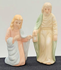 Vintage Lefton Porcelain 8 Pc Nativity 03224 Replacements 80s Free Ship 