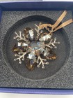 Mib Swarovski Crystal Christmas Ornament Scs Winter Sparkle 2020 Gold 5533949