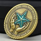 Ptsd Awareness Coin You Are Not Alone Veteran Military Challenge Token Medal