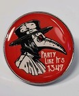 Party Like It s 1357 Plague Doctor Lapel Pin