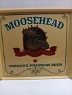 Moosehead Canadian Lager Beer Tray Wall Plaque Vintage Bar Mancave