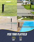 Outdoor Yard Portable Badminton Volleyball Net Set With Poles Volleyball rackets