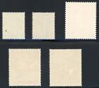 Nepal 1956 Coronation Scott  84-88 Mint Vf xf Original Gum Never Hinged Pristine