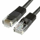 50ft 50feet Cat6 Patch Cord Cable Ethernet Internet Network Lan Rj45 Utp Black 