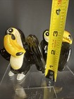 Vintage Toucan Bird Made In Japan Salt   Pepper Shaker Set 5   Dime Ceramic