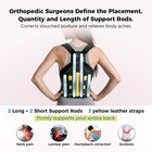 Posture Corrector For Women   Men  Full Back Brace Support