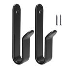 Skateboard Deck Horizontal Wall Mount Bracket Display Rack Hanger Holder 2 hooks