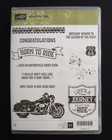 Stampin Up  One Wild Ride Rubber Stamp Set   Ready To Ride Dsp Paper