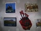 Nice Bagpipes Castles Europe Magnet Lot Of 12 Stocking Stuffers 