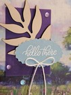 Stampin Up Paper Pumpkin Alter   Hello There   Card Kit  Makes 4- Leaf Element