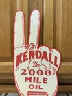 Kendall Oil Sign The 2000 Mile 2 Sided Gas Garage Tools Vintage Style Wall Decor