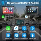 5  Motorcycle Carplay Gps Navigation Wireless Carplay   Android Auto Ip67 Wifi