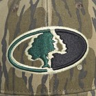 Mossy Oak Logo Structured Camo Meshback Snapback Cap Hat New Hunting Outdoors