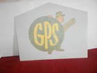 Vintage Unused In Wrap 20x16 In Georgia Pacific Lumber Co  Adv  Sign Metal -x 19
