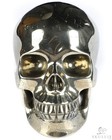 5 0  Pyrite Hand Carved Crystal Skull  Realistic  Crystal Healing
