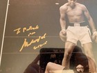 Authentic Muhammad Ali Autographed Ko Photo Professionally Framed Rare Vintage